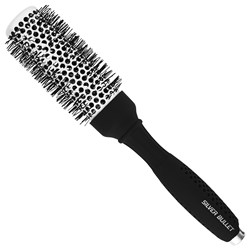 Silver Bullet Black Velvet Hot Tube Hair Brush Medium