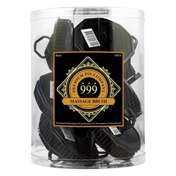 Premium Pin Company 999 Scalp Massage Brush Black 24pc