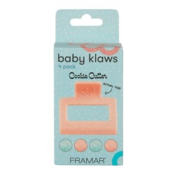Framar Baby Klaws Clips 4pk Cookie Cutter