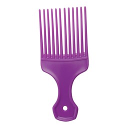 Salon Smart Afro Hair Comb, Purple