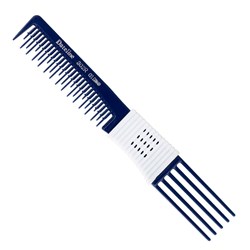 Dateline Professional Blue Celcon 302R Plastic Teasing Comb - 19cm