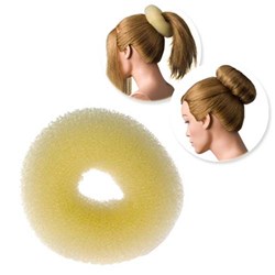 Dress Me Up Hair Donut Blonde - Medium, Regular