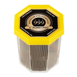 Premium Pin Company 999 Bobby Pins 3" - Bronze