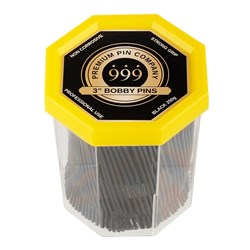 Premium Pin Company 999 Bobby Pins 3" - Black