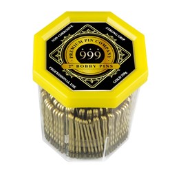 Premium Pin Company 999 Bobby Pins 2" - Gold