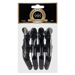 Premium Pin Company 999 Crocodile Clips Black