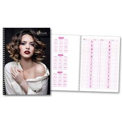 Dateline Professional 4 Column Appointment Book