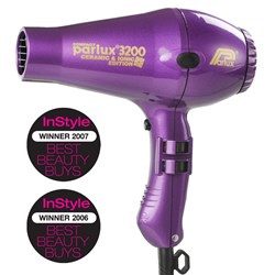 Parlux 3200 Ionic Ceramic Compact Hair Dryer Purple