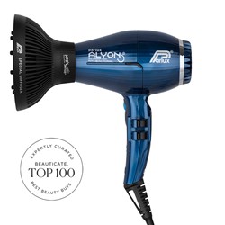 Parlux Alyon Air Ionizer Tech Hair Dryer And Diffuser Midnight Blue