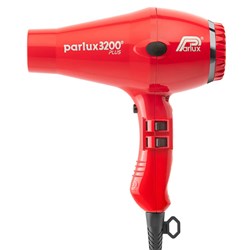 Parlux 3200 Plus Hair Dryer Red