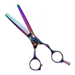 Iceman by Suntachi Rainbow 5.5" Thinning Scissors