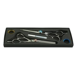 Iceman Kansai 6" Hairdressing Scissors and Thinner Set