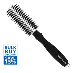 Silver Bullet Bulk Buy Black Velvet Round Brush Small 3pk