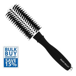 Silver Bullet Bulk Buy Black Velvet Round Brush Medium 3pk