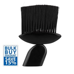 Dateline Professional Bulk Buy Neck Brush Black 3pk