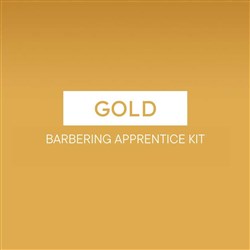 Dateline Professional Barbering Apprentice Kit Gold