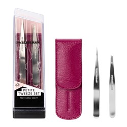 Tweezerman Studio Petite Tweeze Set Pink