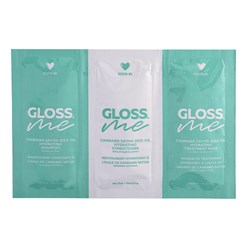 DesignME GlossME Hydrating Haircare Sachet Set