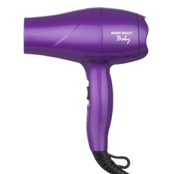 Silver Bullet Baby Travel Hair Dryer Purple