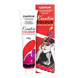 Keratin Colour Permanent Colour 5.65 Light Red Mahogany Brown