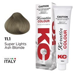 Keratin Colour Permanent Colour 11.1 Super Lights Ash Blonde