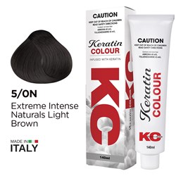 Keratin Colour Permanent Colour 5/0N Extreme Intense Naturals Light Brown