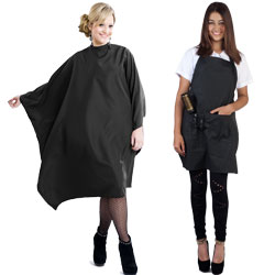 <h2>Free Shipping Over $149</h2>
Look the part with sophisticated <strong>Hairdressing&nbsp;capes </strong>and <em>Salon aprons</em>, an essential for any chemical or cutting service. Fashion forward designs in a range of colours and luxurious materials, adjustable for every size.&nbsp;<strong>Salon Saver</strong> has select from brands such as Dateline Professional and Salon Smart. Find other <a href="/tools-and-accessories" title="tools and accessories" class="redline">tools and accessories</a> for your salon.