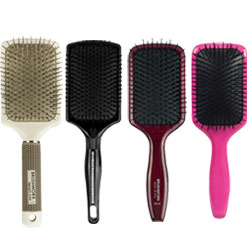 <h2>Free Shipping Over $149</h2>
<strong>Paddle brushes</strong> are essential for smooth, silky and <em>frizz-free hair</em>. With a large cushion base of bristles, <em>paddle hair brushes</em> are ideal for long and thick hair. A must-have for blow-drying naturally straight hair or finishing wavy and curly hair.&nbsp;Find other <em>hair brushes</em> in our <a href="/hair-brushes-and-combs" title="hair brushes and Combs" class="redline">hair brushes and Combs</a> section.