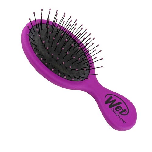 WetBrush Pro Mini Detangler Hair Brush Purple