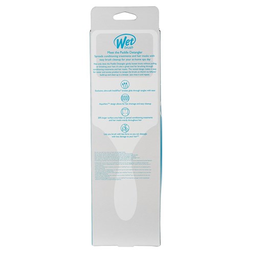 WetBrush Paddle Detangler Hair Brush Box