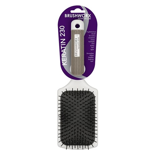 Brushworx Keratin 230 Paddle Cushion Hair Brush