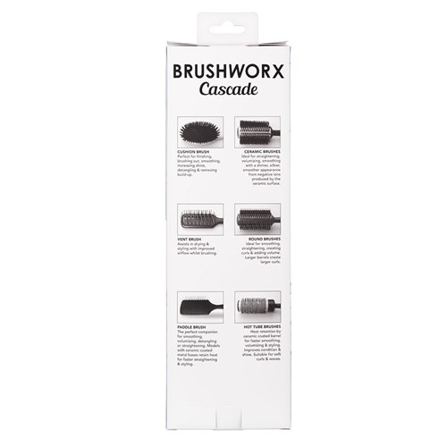 Brushworx Cascade Thermal Paddle Brush