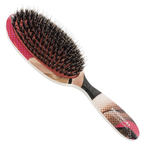 Brushworx Artists and Models Cushion Hair Brush Miss Be Bop