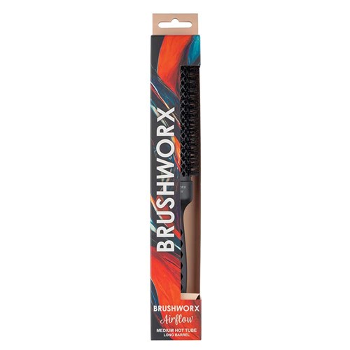 Brushworx Airflow Long Barrel Hot Tube Brush Medium