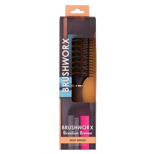 Brushworx Brazilian Bronze Vent Hair Brush