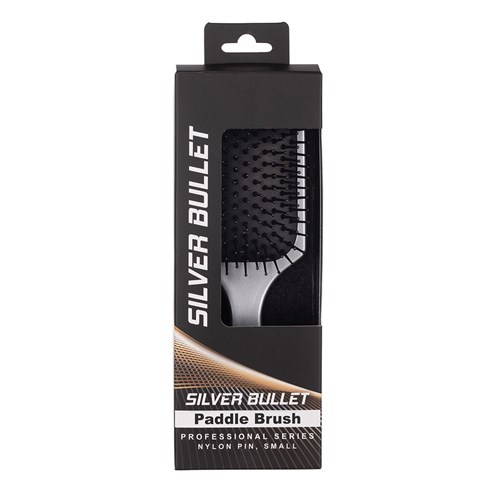 Silver Bullet Nylon Pin Paddle Brush Small