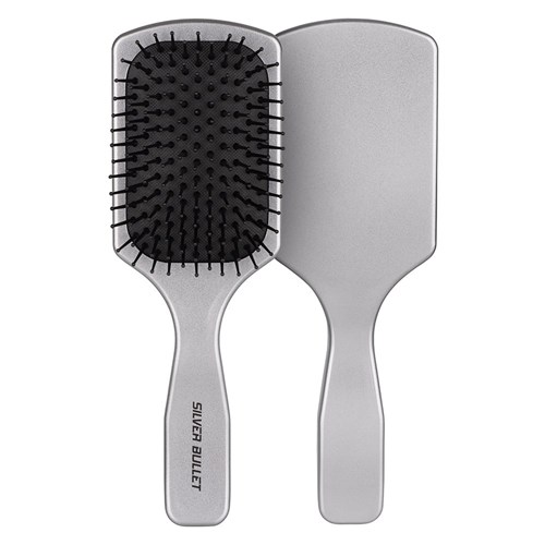 Silver Bullet Nylon Pin Paddle Brush Small