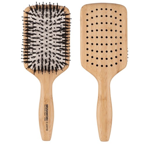 Brushworx Earth Bamboo Paddle Brush