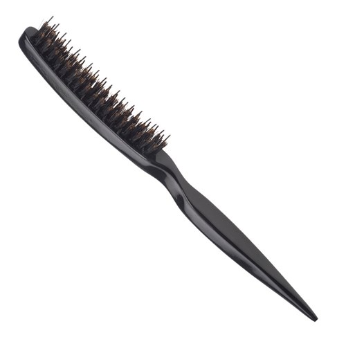 Brushworx Styler Porcupine 3 Row Teasing Hair Brush - Black