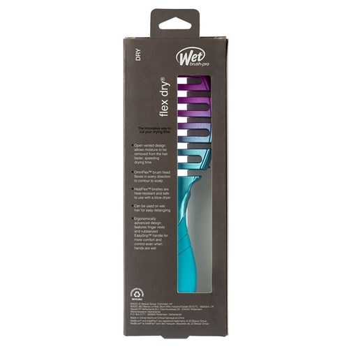 WetBrush Pro Flex Dry Teal Ombre