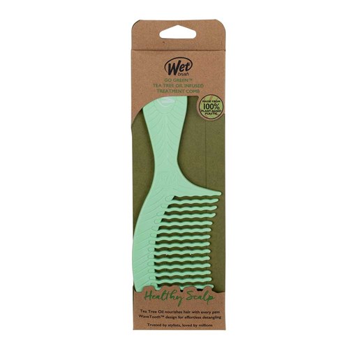 WetBrush Go Green Detangling Comb Aqua 