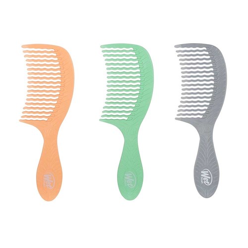 WetBrush Go Green Detangling Comb Aqua 