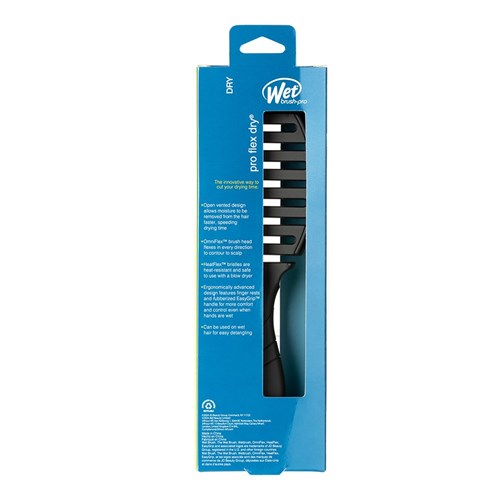 WetBrush Pro Flex Dry Hair Brush Black