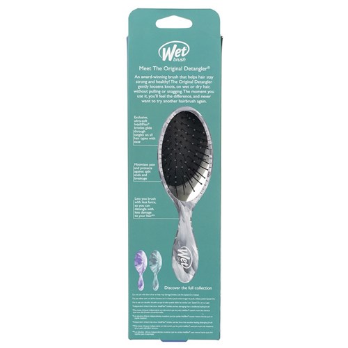 WetBrush Gemstone Original Detangler Brush Smoky Quartz