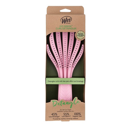 WetBrush Go Green Curl Detangler Pink