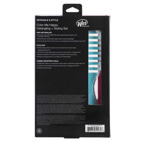 WetBrush Pro Colour Me Happy Detangling Kit