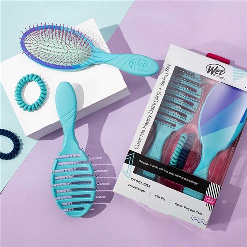 WetBrush Pro Colour Me Happy Detangling Kit