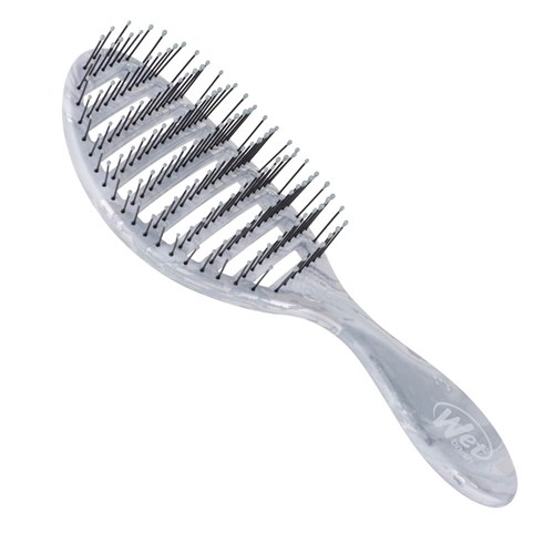 WetBrush Metallic Marble Speed Dry Silver