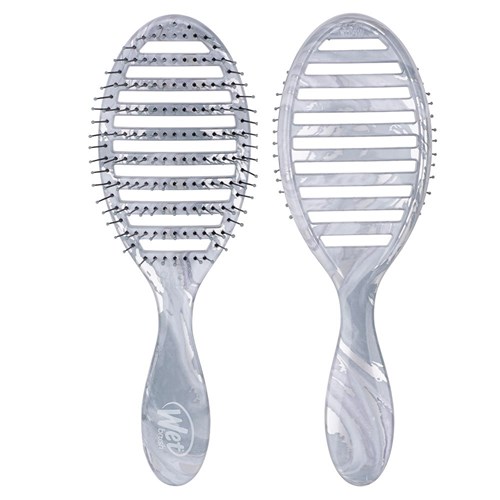 WetBrush Metallic Marble Speed Dry Silver