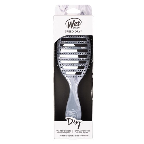 WetBrush Metallic Marble Speed Dry Silver